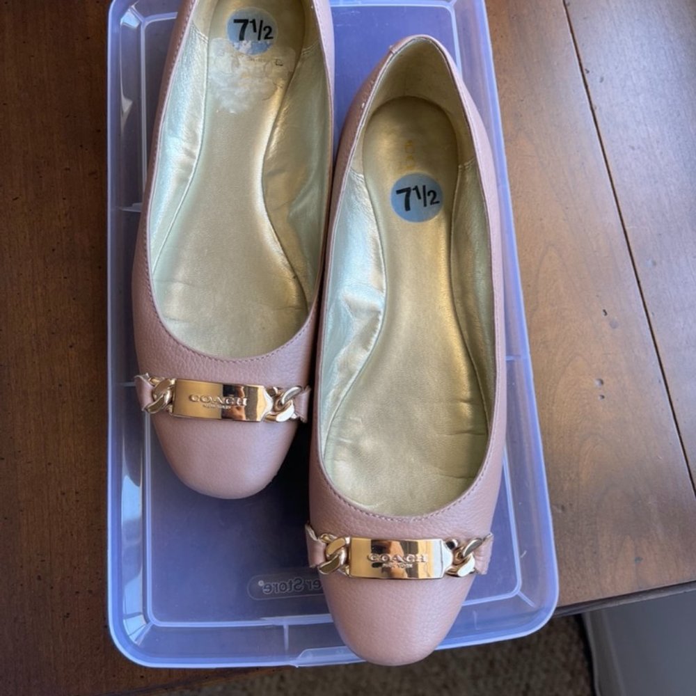 Coach ballerinas